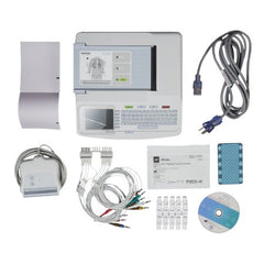 Electrocardiograph System McKesson LUMEON and Burdick AC Power / Battery Operated LCD Display