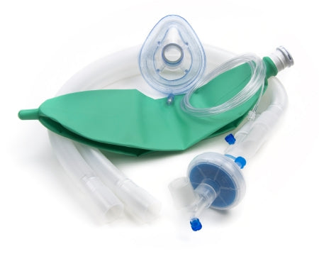 McKesson Anesthesia Breathing Circuit Expandable Tube 96 Inch Tube Dual Limb Adult 3 Liter Bag Single Patient Use