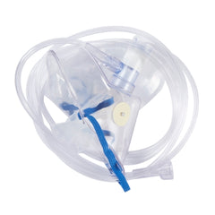 NonRebreather Oxygen Mask McKesson Elongated Style Adult One Size Fits Most Adjustable Head Strap / Nose Clip