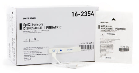 SpO2 Sensor McKesson 1.5 Foot Cord Finger