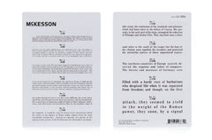 Eye Chart McKesson 12 Inch Measurement Jaeger Test