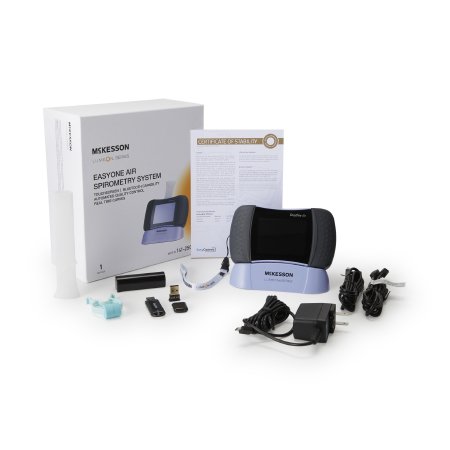 Spirometer System McKesson LUMEON <1.5 cm H20 L/s @14 L/s Touch Screen Display Disposable Mouthpiece
