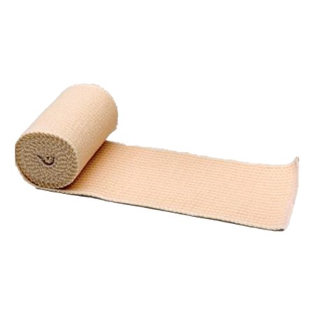Elastic Bandage McKesson 3 Inch X 4-1/2 Yard Standard Compression Single Hook and Loop Closure Tan NonSterile