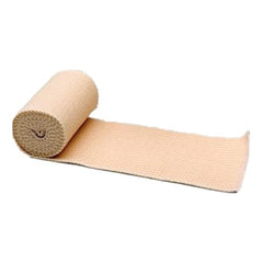 Elastic Bandage McKesson 3 Inch X 4-1/2 Yard Standard Compression Single Hook and Loop Closure Tan NonSterile