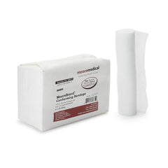 Conforming Bandage McKesson Cotton / Polyester 6 Inch X 4-1/10 Yard Roll Shape NonSterile