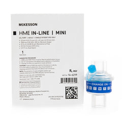 Heat and Moisture Exchanger McKesson 28.8 mg H2O / L @ VT 500 mL 0.72 cm H20 @ 30 LPM