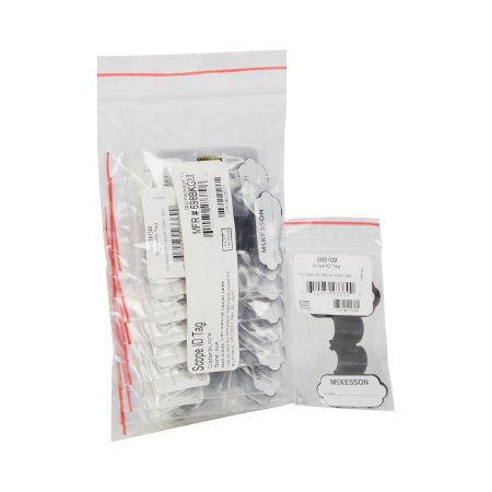 Stethoscope ID Tag McKesson Black, Polypropylene For Sprague Rappaport-Type Stethoscopes Only