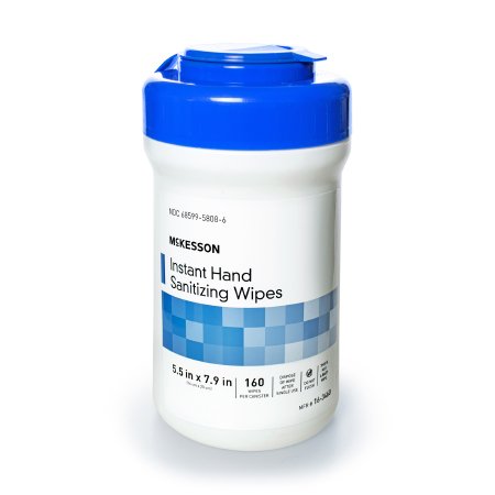 Sanitizing Skin Wipe Canister Ethyl Alcohol