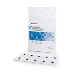ECG Snap Electrode McKesson Monitoring Radiolucent Tape Backing 5 per Pack