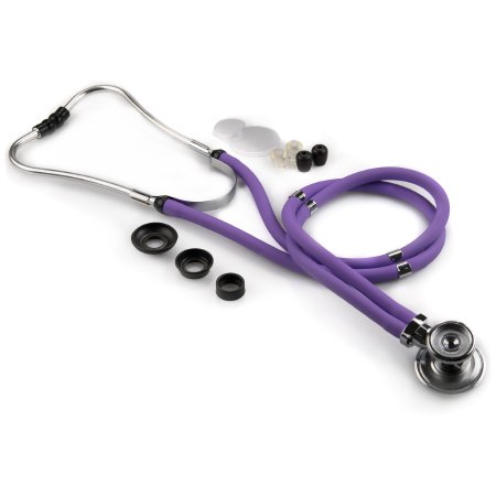 Sprague Stethoscope McKesson LUMEON Lavender 2-Tube 22 Inch Tube Double-Sided Chestpiece