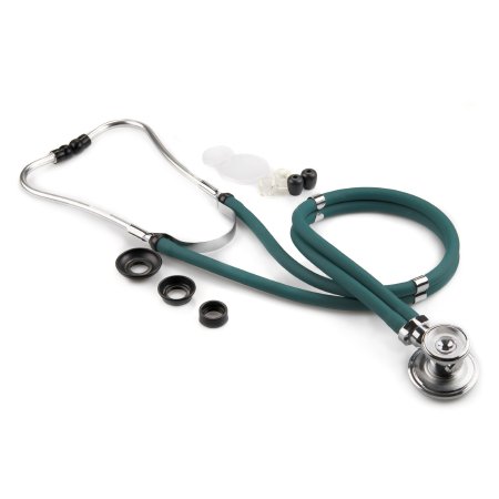 Sprague Stethoscope McKesson LUMEON Teal Blue 2-Tube 22 Inch Tube Double-Sided Chestpiece