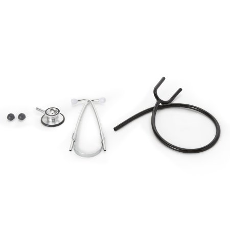 Classic Stethoscope McKesson Black 1-Tube 22 Inch Tube Double-Sided Chestpiece
