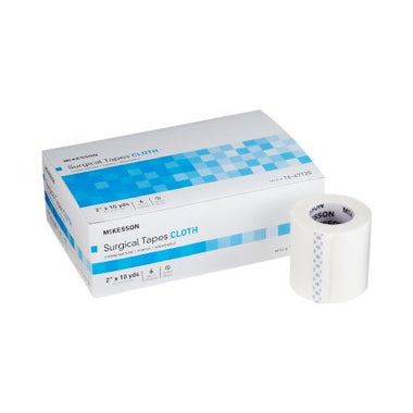 Medical Tape McKesson Air Permeable Silk-Like Cloth 2 Inch X 10 Yard White NonSterile