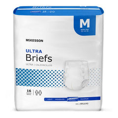Unisex Adult Incontinence Brief Ultra Disposable Heavy Absorbency