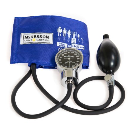 Aneroid Sphygmomanometer Unit McKesson LUMEON 2-Tubes Manual Small Adult