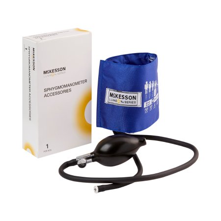 Blood Pressure Cuff and Bulb McKesson LUMEON Child / Adult Arm Small Cuff 19 - 27 cm Nylon Cuff