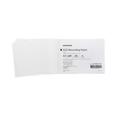 Diagnostic Recording Paper McKesson Thermal Paper 8-1/2 Inch X 200 Foot Z-Fold Red Grid