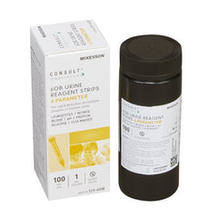 Reagent Test Strips McKesson Consult Blood, Glucose, Leukocytes, Nitrite, pH, Protein 100 per Bottle