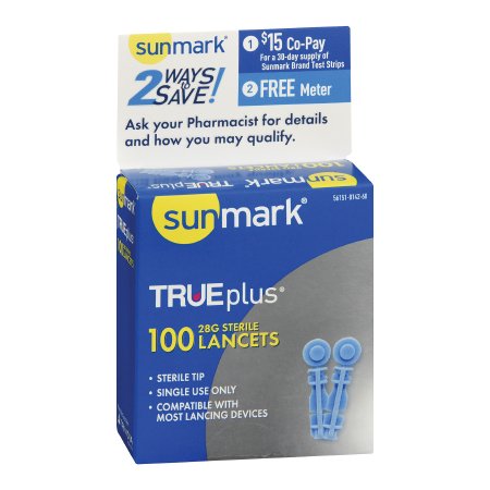 Lancet sunmark® Trueplus Lancet Needle 28 Gauge