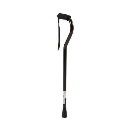 Offset Cane Aluminum 30 to 39 Inch Height Black